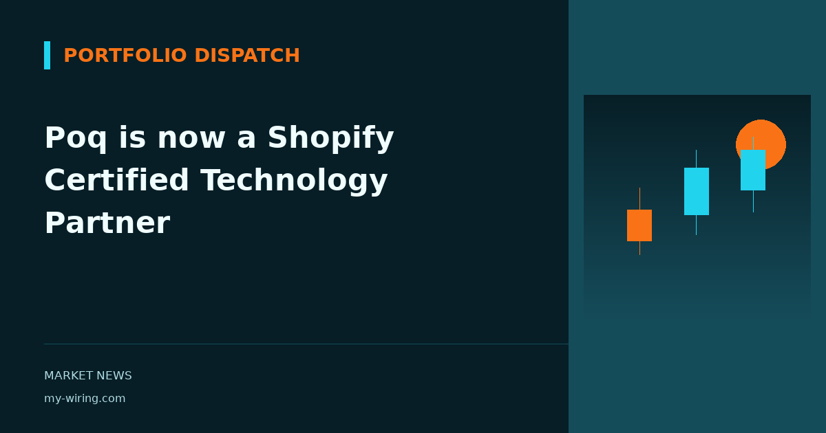 Poq is now a Shopify Certified Technology Partner
