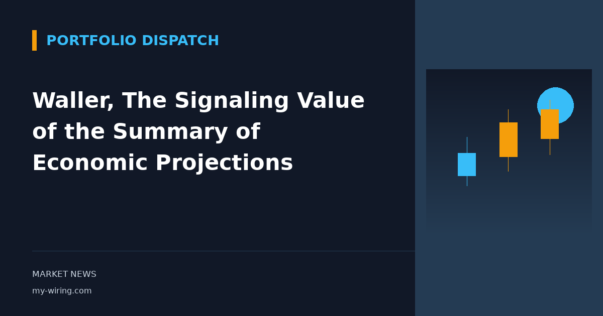 Waller, The Signaling Value of the Summary of Economic Projections